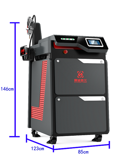 手持激光焊接機(jī)尺寸